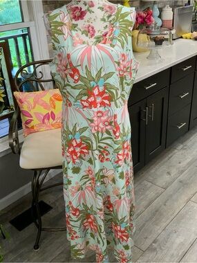 talbots knit jersey maxi dress Effortless Jersey Maxi Dress - Pretty Medallion